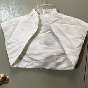 Bonny Wedding Dress Jacket Size 6 with Beads all over Jacket New
